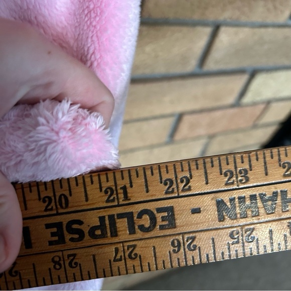 The North Face Women’s Full Zip Osito Fleece Faux Fur Jacket Light Pink Size M - Picture 7 of 7